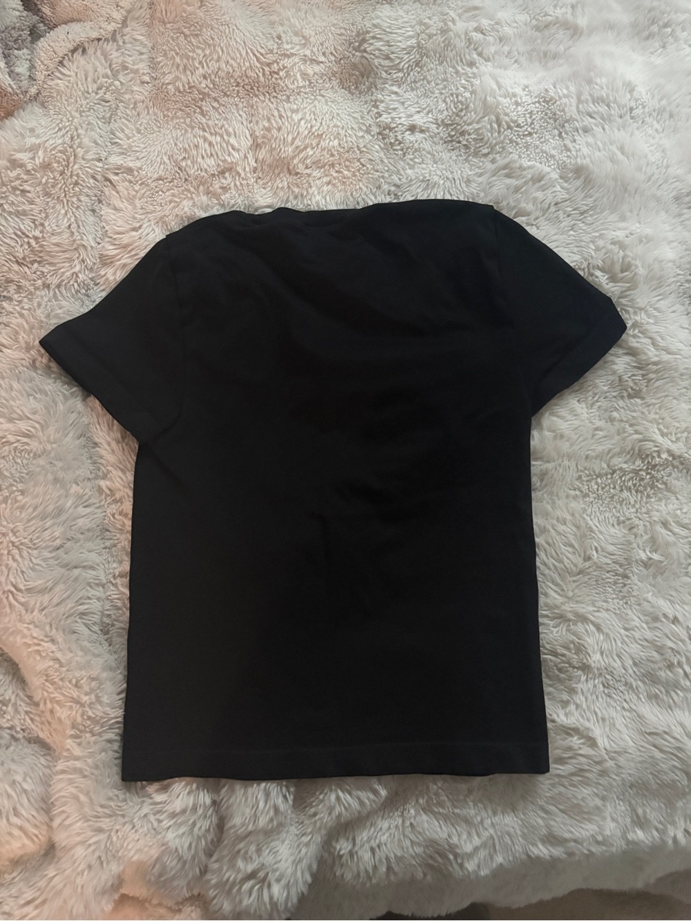 Aritzia Black Short Sleeve Crew Tee